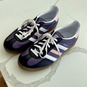 Purple Adidas Gazelle
